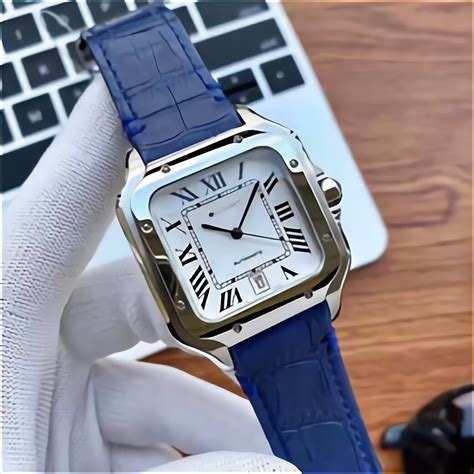 cartier santos watch for sale|used cartier santos men's watch.